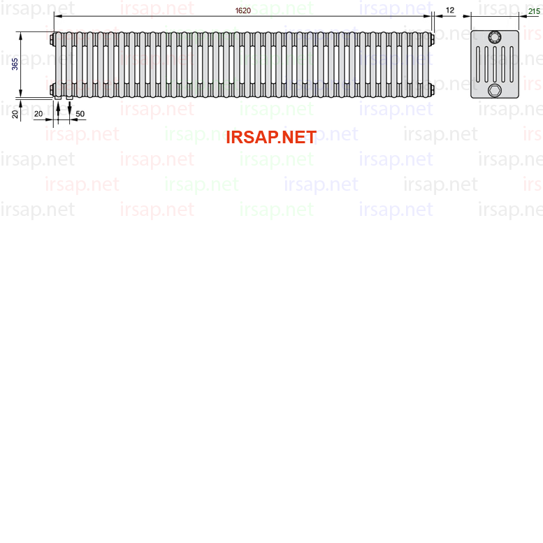Радиатор IRSAP Tesi 60365/36 T18 CL 01